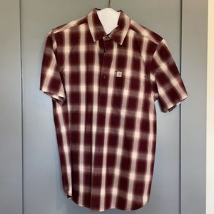 Carhartt MEDIUM short sleeve casual button down